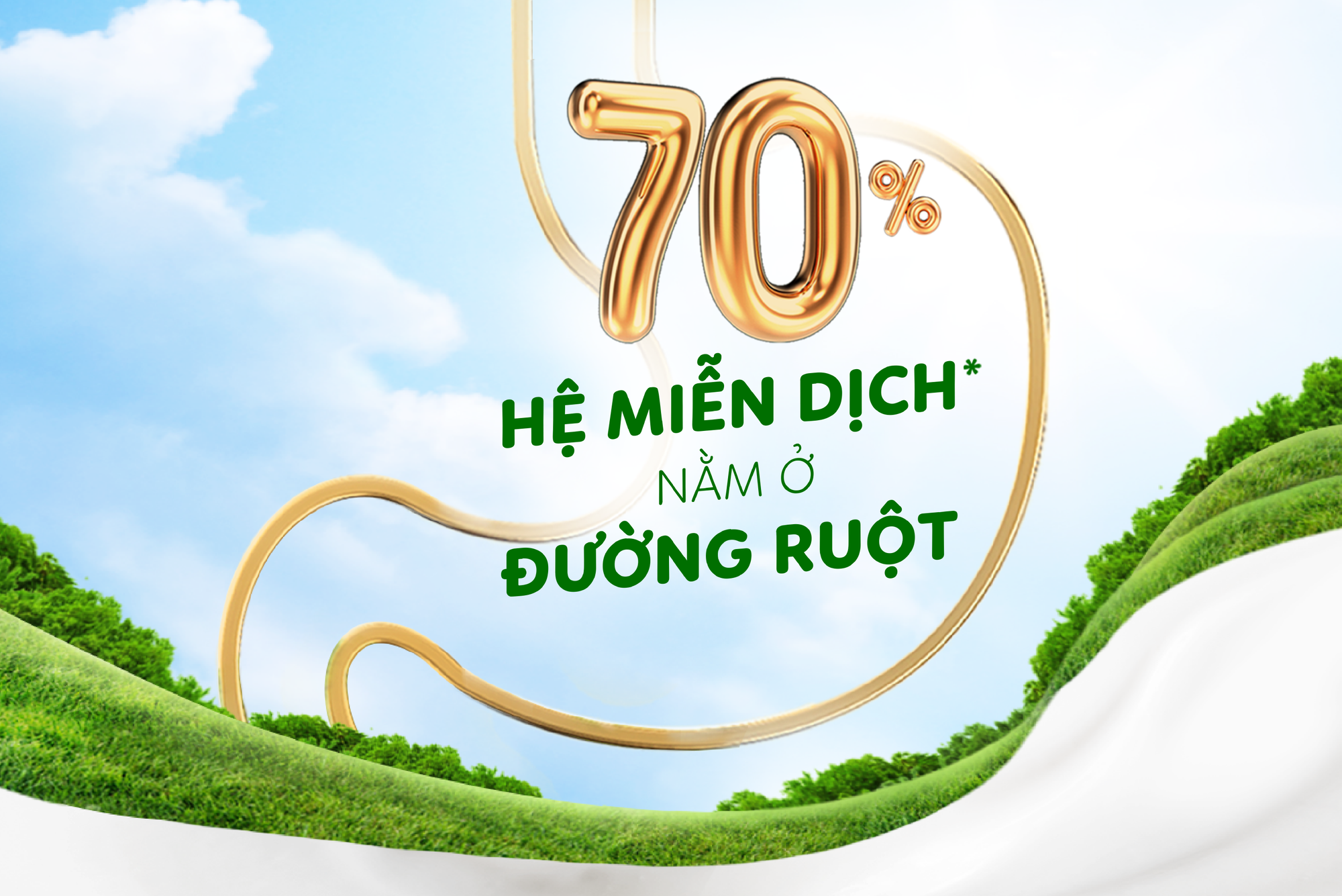 70% hệ miễn dịch của cơ thể nằm tại ruột